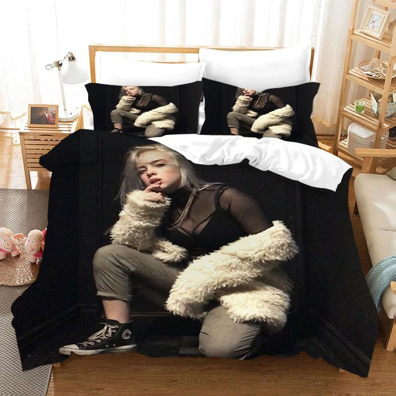 Billie Eilish 50 Duvet Cover Set - Bedding Set