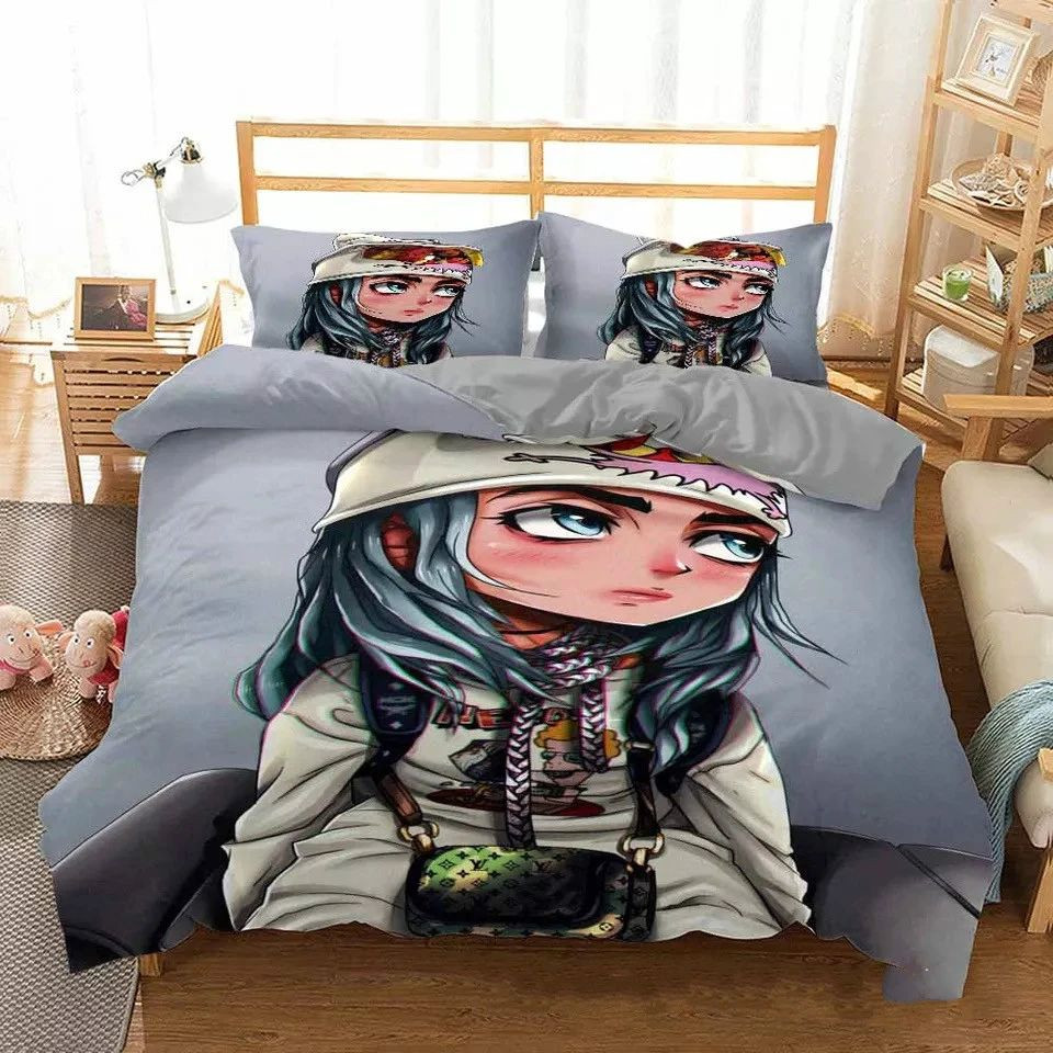 Billie Eilish 05 Duvet Cover Set - Bedding Set