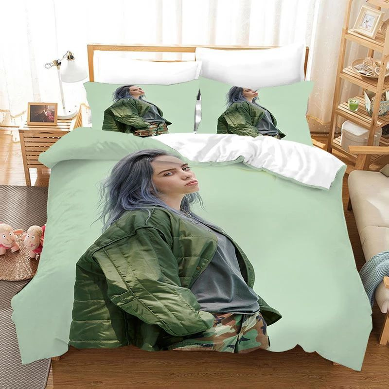 Billie Eilish 19 Duvet Cover Set - Bedding Set