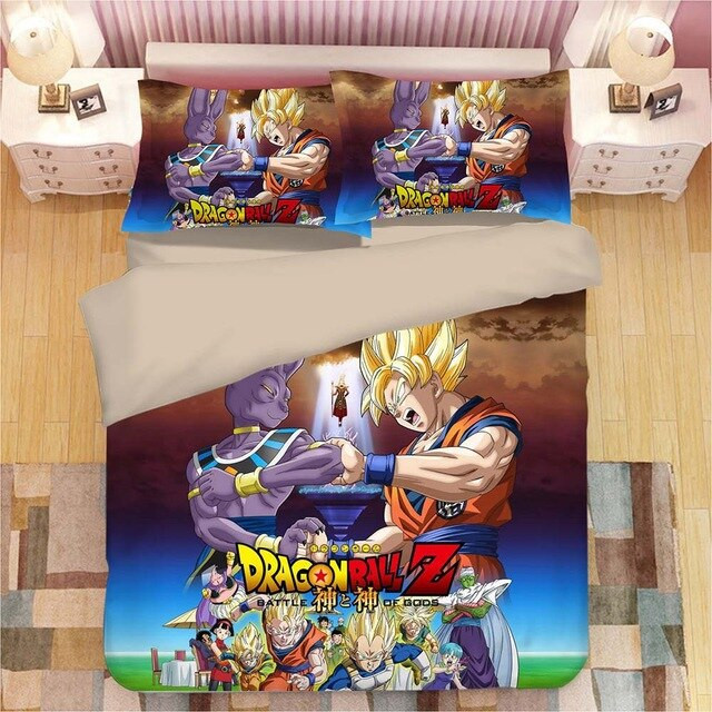 Dragon Ball Son Goku Vegeta 02 Duvet Cover Set - Bedding Set