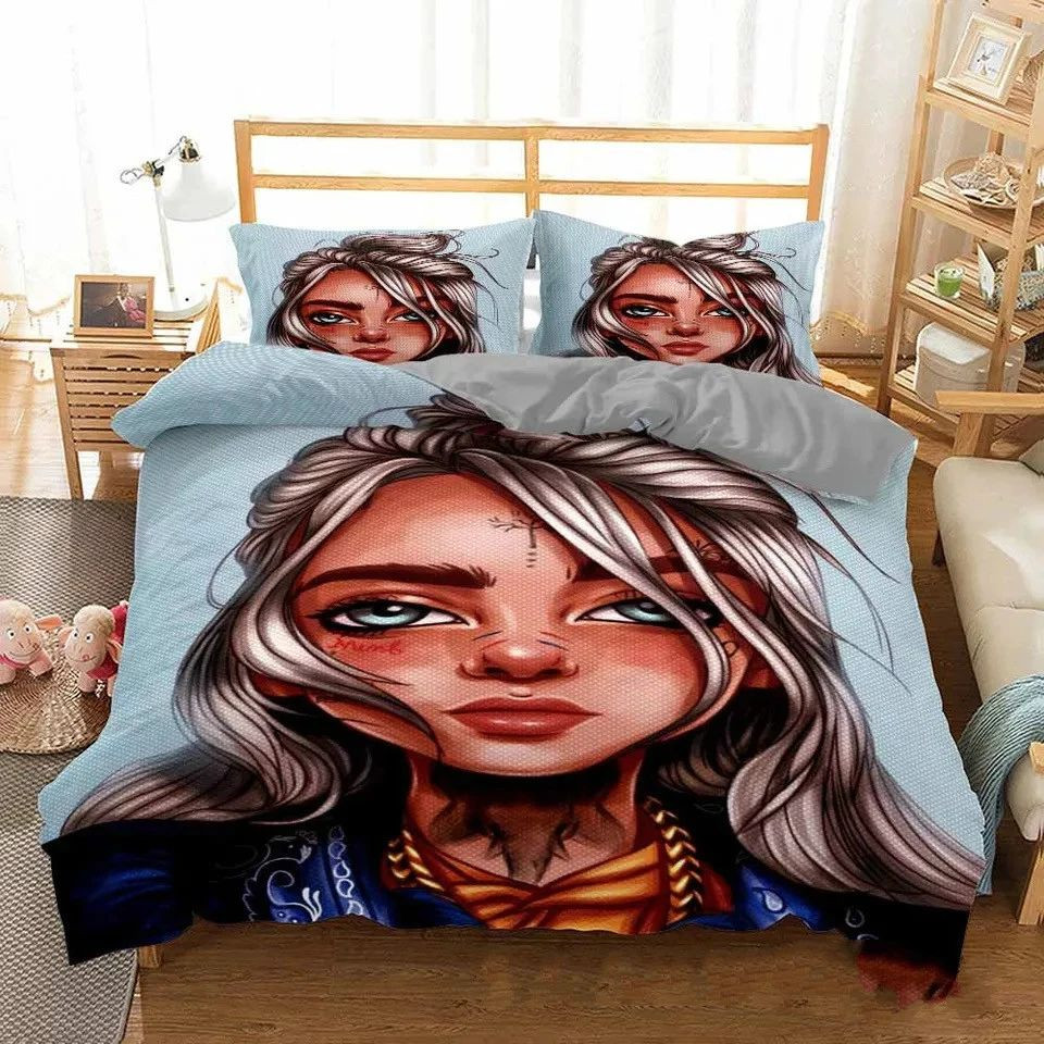 Billie Eilish 66 Duvet Cover Set - Bedding Set