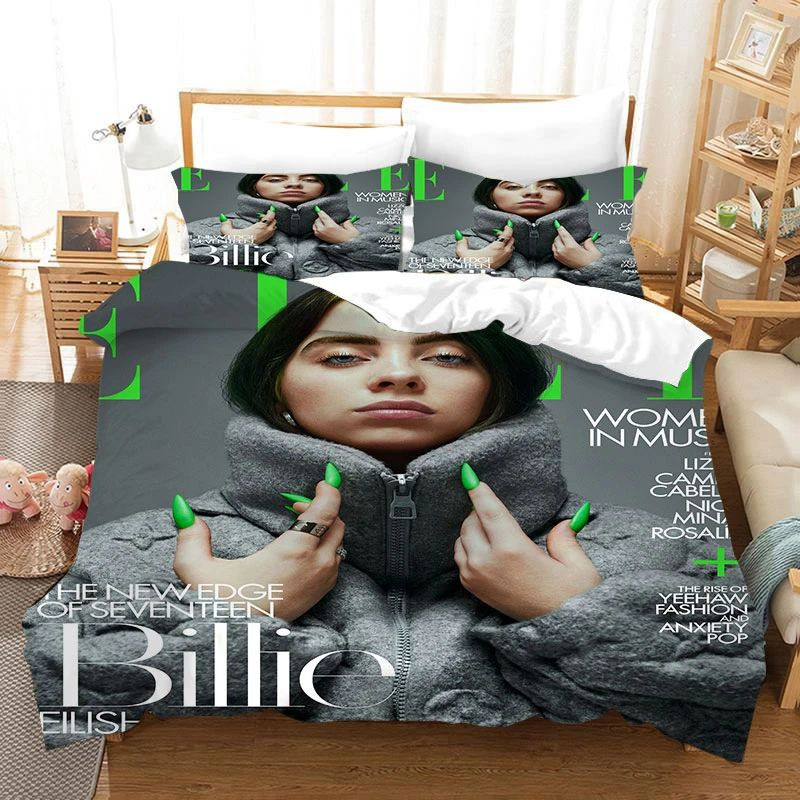 Billie Eilish 06 Duvet Cover Set - Bedding Set