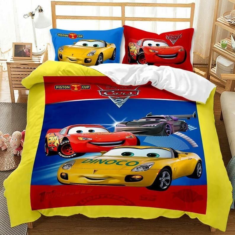 Cars Mc Queen 4 Duvet Cover Set - Bedding Set