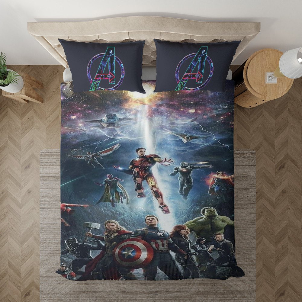 The Avengers Marvel Duvet Cover Set - Bedding Set