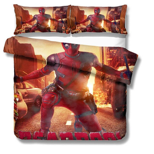 Marvel Deadpool 17 Duvet Cover Set - Bedding Set