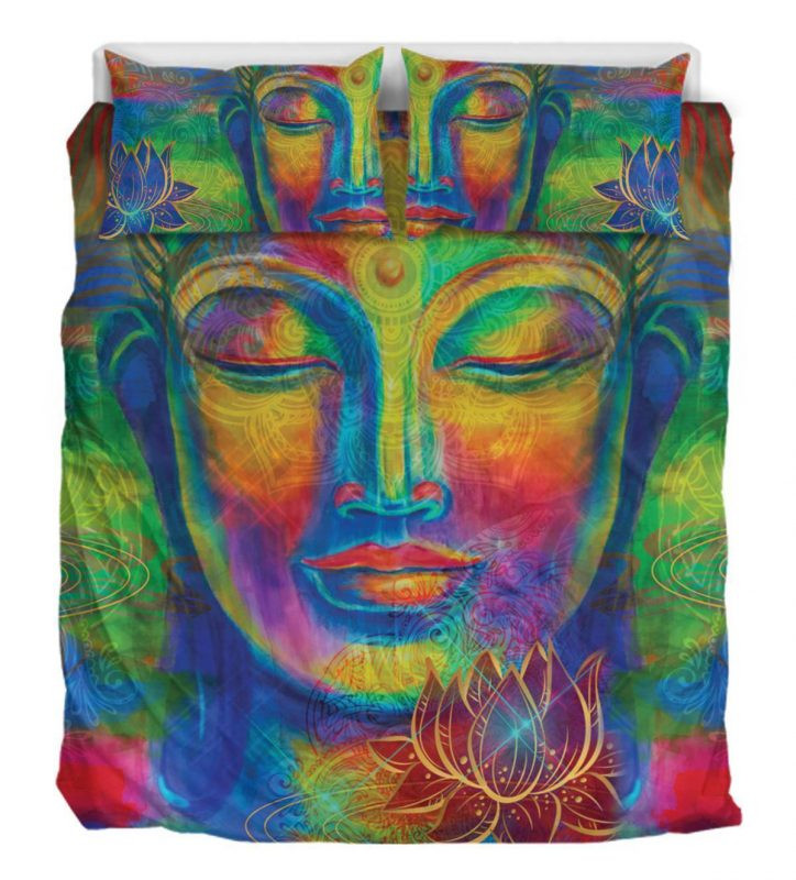 Colorful Buddha Duvet Cover Set - Bedding Set