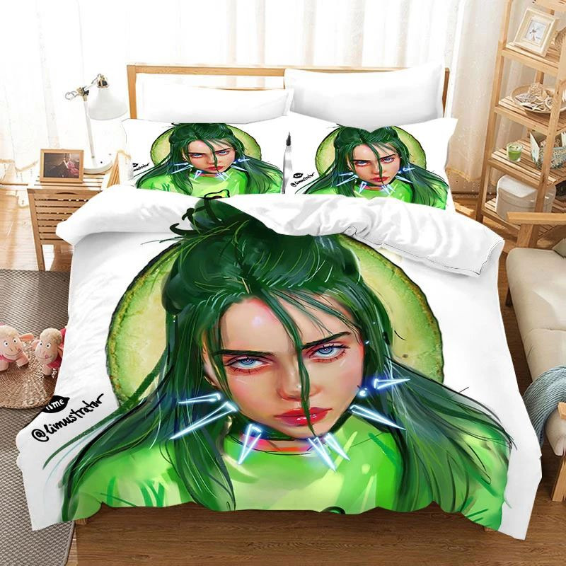 Billie Eilish 59 Duvet Cover Set - Bedding Set