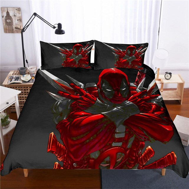 Marvel Deadpool 13 Duvet Cover Set - Bedding Set