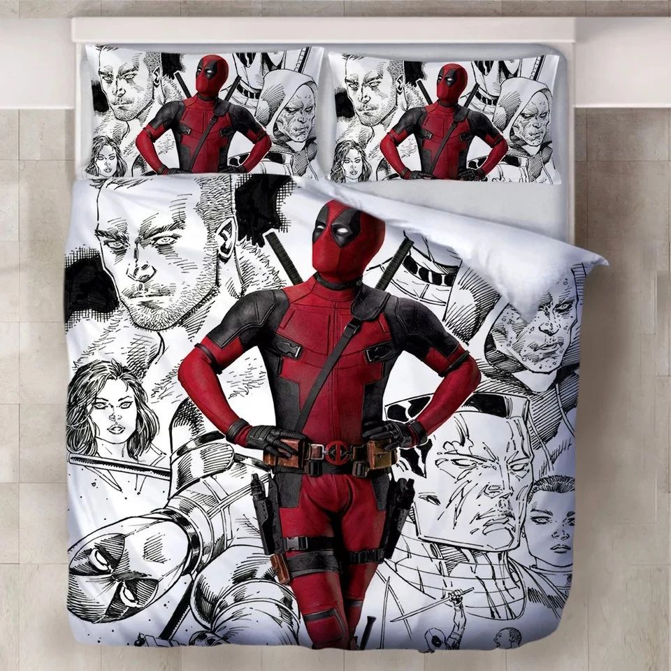 Deadpool X-Men 17 Duvet Cover Set - Bedding Set