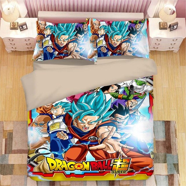 Dragon Ball Son Goku Vegeta 13 Duvet Cover Set - Bedding Set