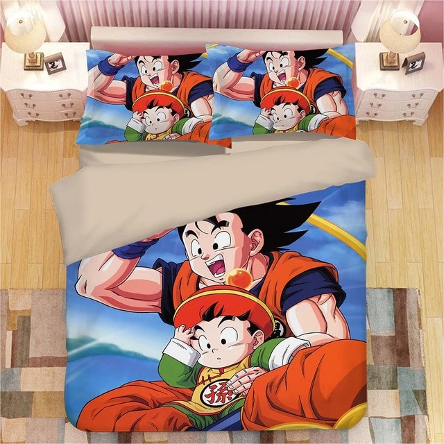Dragon Ball Son Goku Vegeta 07 Duvet Cover Set - Bedding Set