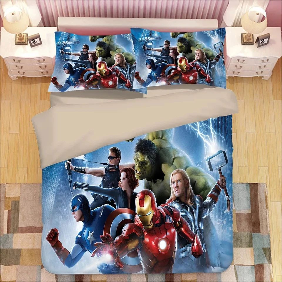 Avengers End Game 35 Duvet Cover Set - Bedding Set