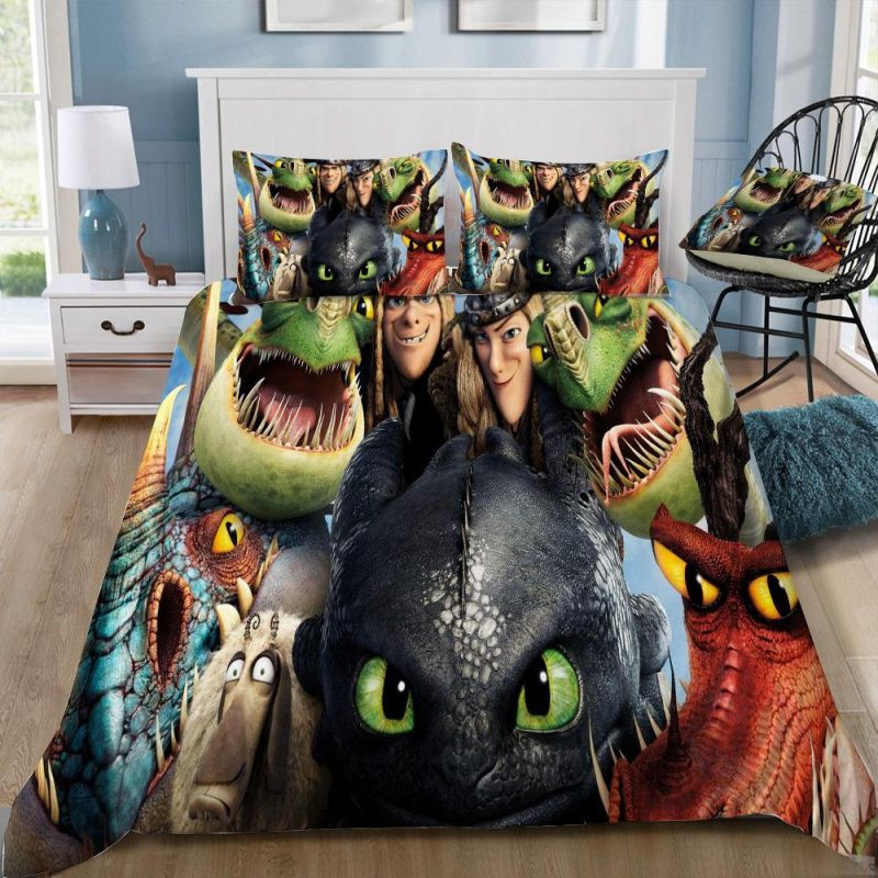 How to Train Your Dragon 23 Duvet Cover Set - Bedding Set