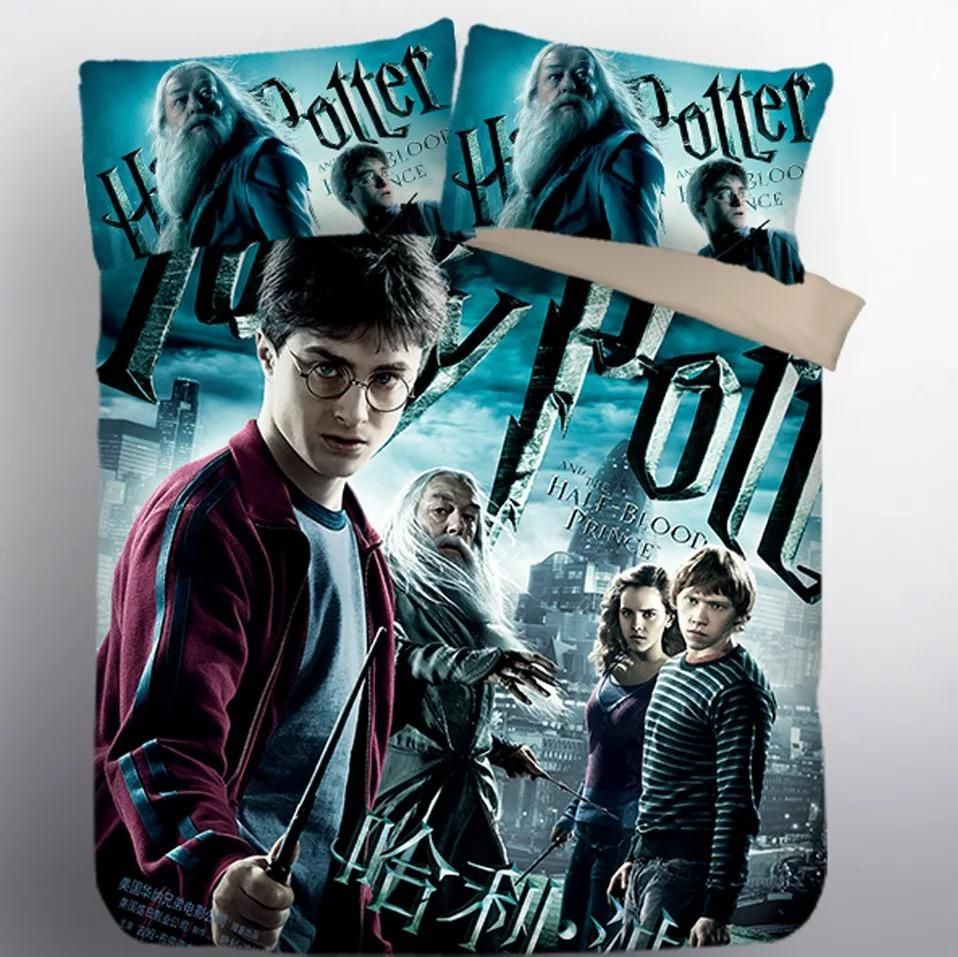 Harry Potter Hogwarts Duvet Cover Set - Bedding Set