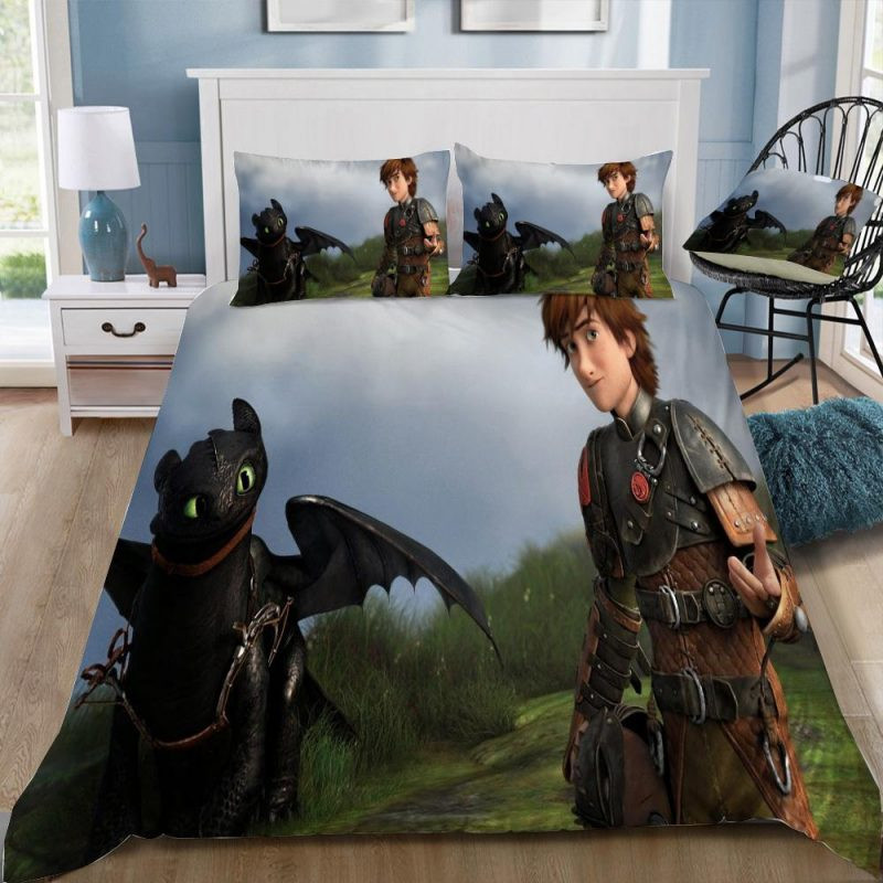 How to Train Your Dragon 12 Duvet Cover Set - Bedding Set