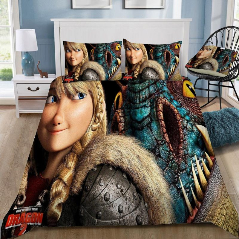 How to Train Your Dragon 35 Duvet Cover Set - Bedding Set
