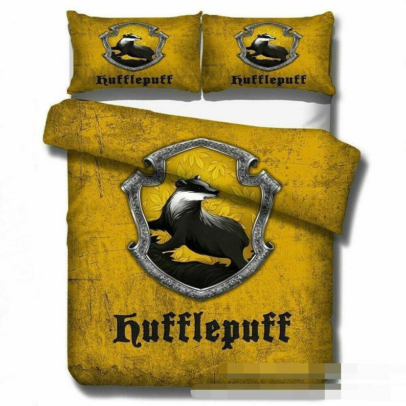 Harry Potter Hufflepuff 1 Duvet Cover Set - Bedding Set