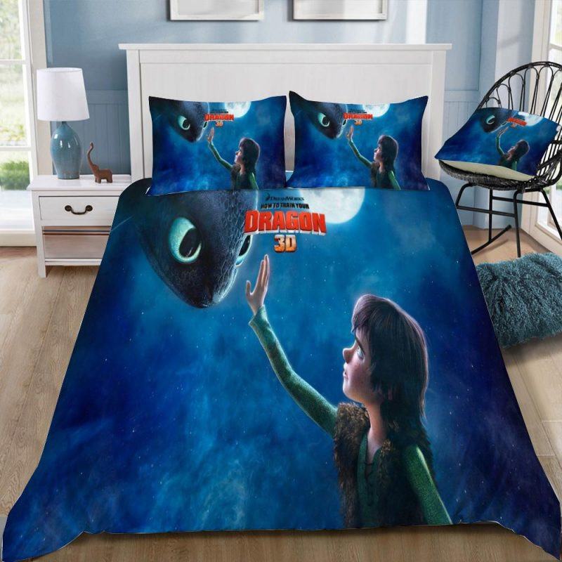 How to Train Your Dragon 25 Duvet Cover Set - Bedding Set