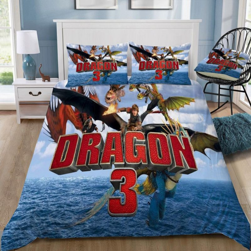 How to Train Your Dragon 77 Duvet Cover Set - Bedding Set