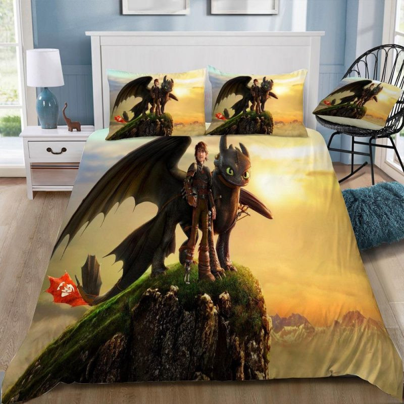 How to Train Your Dragon 38 Duvet Cover Set - Bedding Set