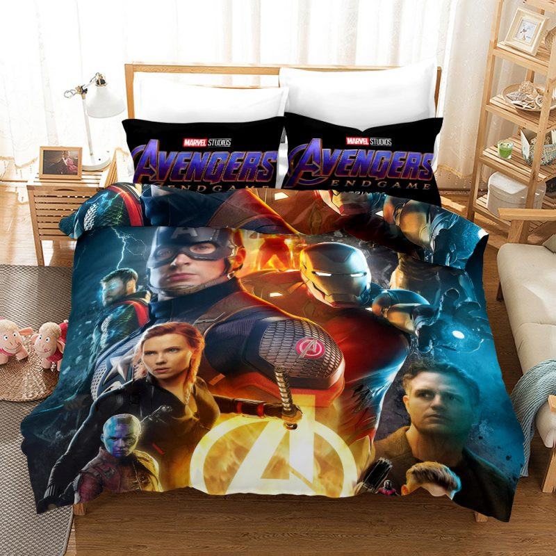 Avengers End Game 25 Duvet Cover Set - Bedding Set