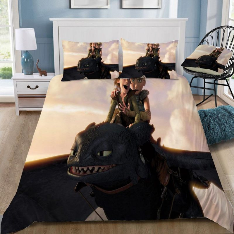 How to Train Your Dragon 15 Duvet Cover Set - Bedding Set