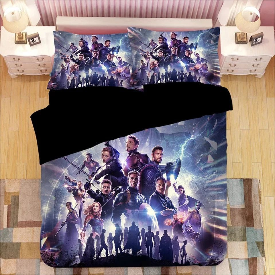 Avengers End Game 36 Duvet Cover Set - Bedding Set