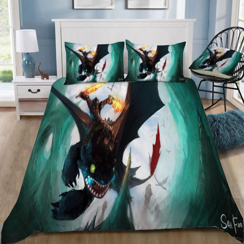 How to Train Your Dragon 50 Duvet Cover Set - Bedding Set