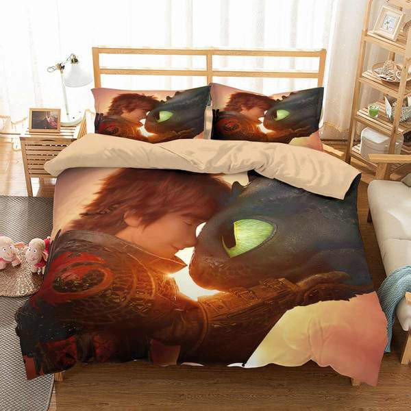 How to Train Your Dragon 57 Duvet Cover Set - Bedding Set