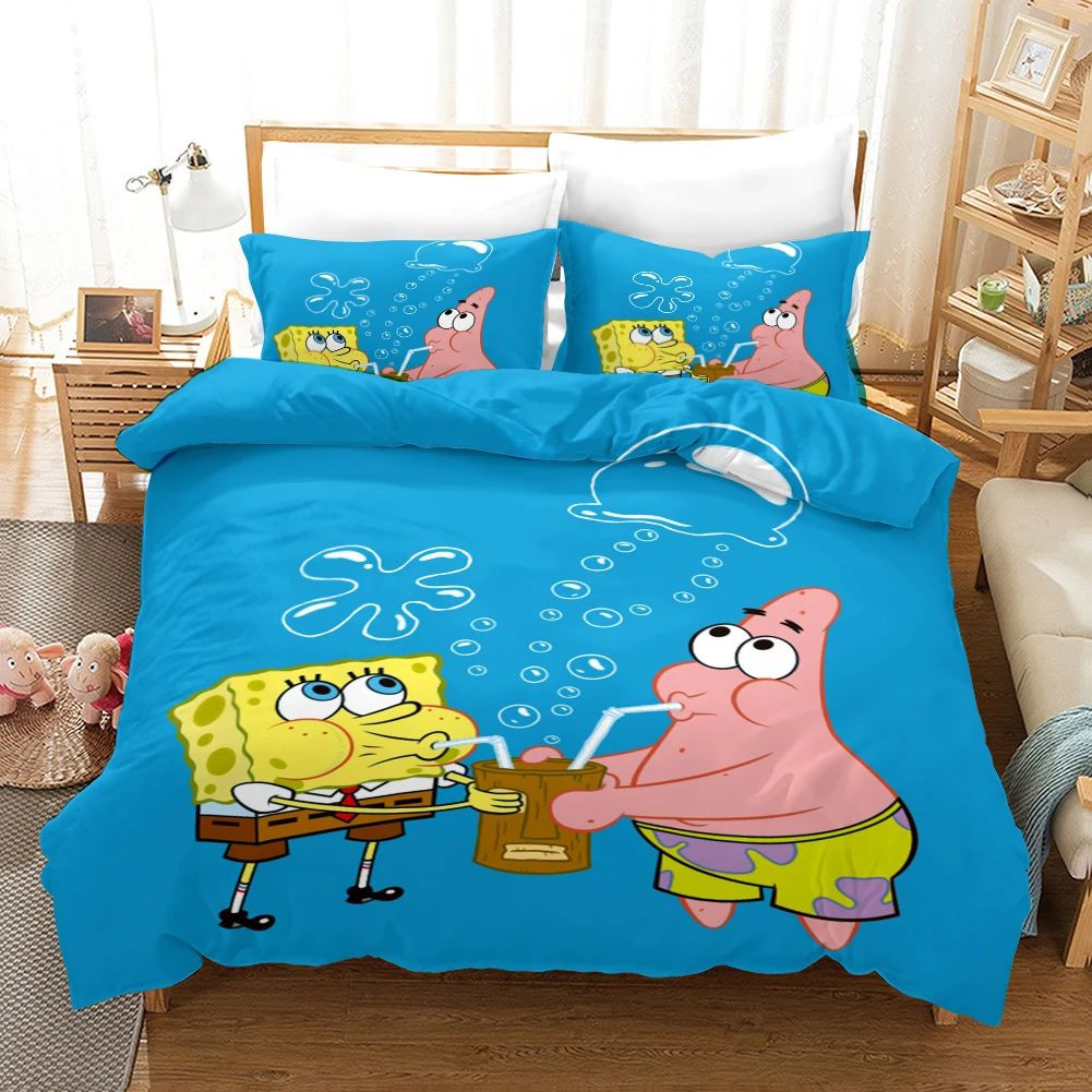 Spongebob Squarepants 50 Duvet Cover Set - Bedding Set