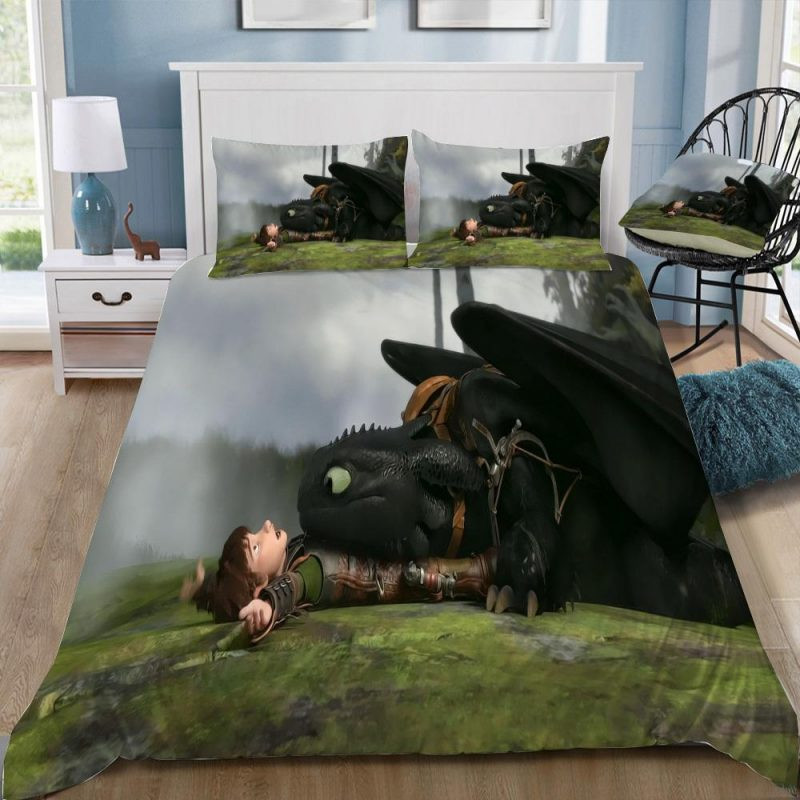 How To Train Your Dragon 81 Duvet Cover Set - Bedding Set