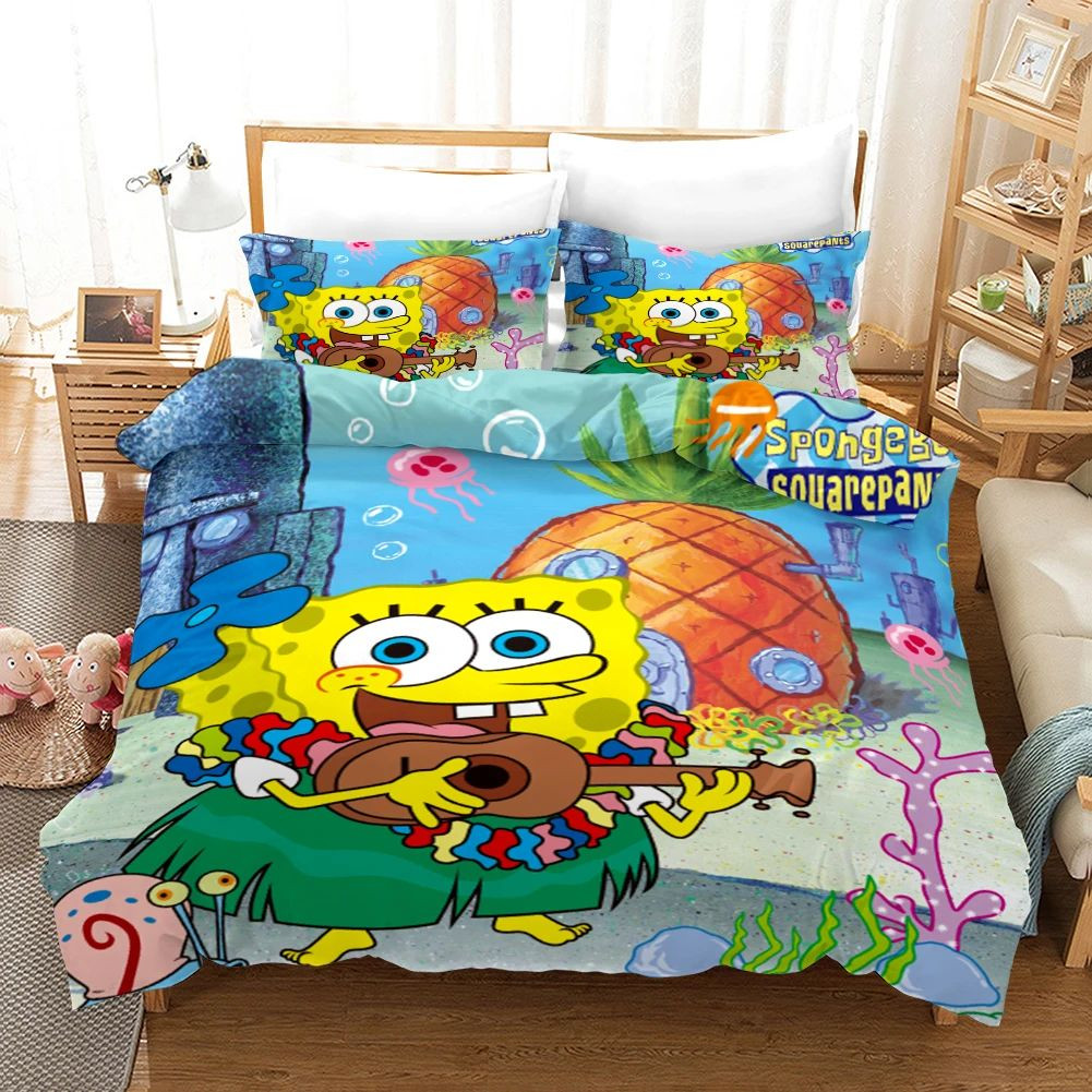Spongebob Squarepants 22 Duvet Cover Set - Bedding Set