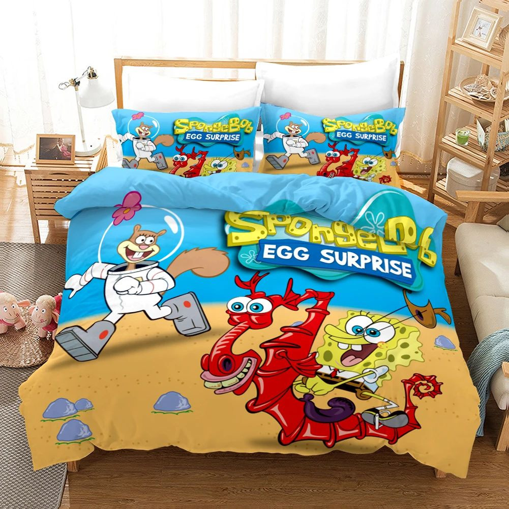 Spongebob Squarepants 18 Duvet Cover Set - Bedding Set