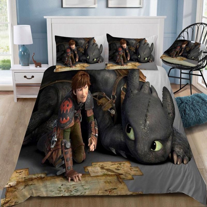 How to Train Your Dragon 74 Duvet Cover Set - Bedding Set