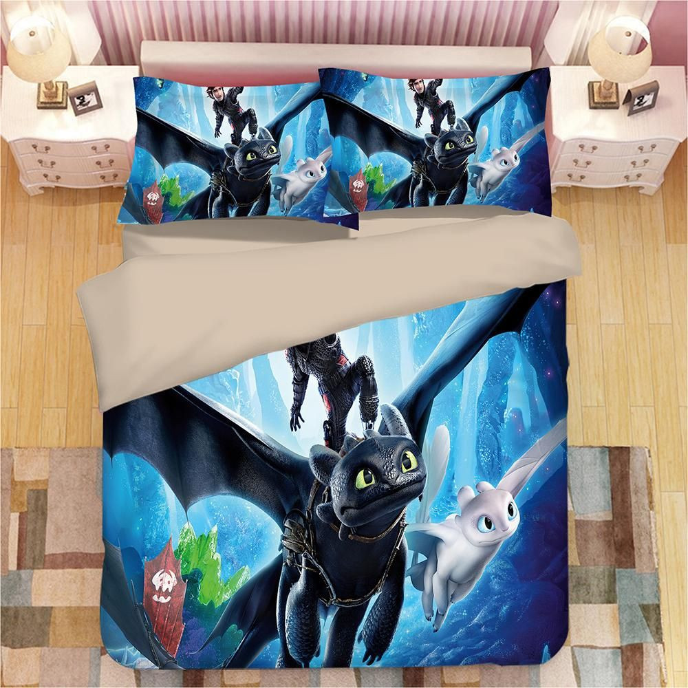 How to Train Your Dragon Hiccup 3 Duvet Cover Set - Bedding Set