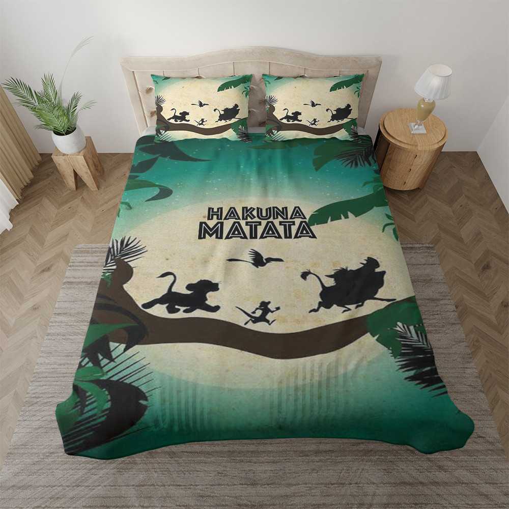 The Lion King Hakuna Matata Duvet Cover Set - Bedding Set