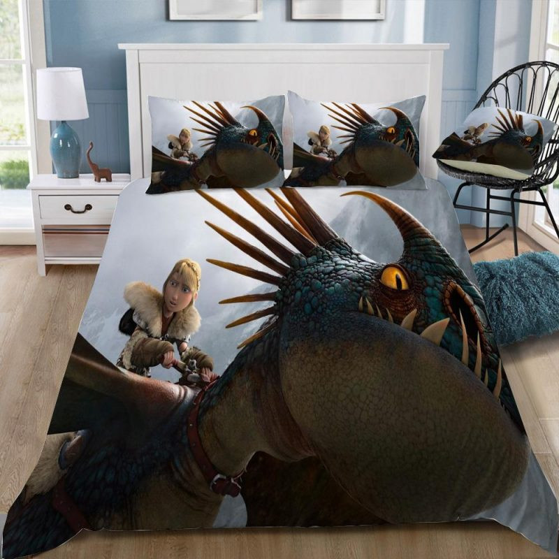 How to Train Your Dragon 72 Duvet Cover Set - Bedding Set