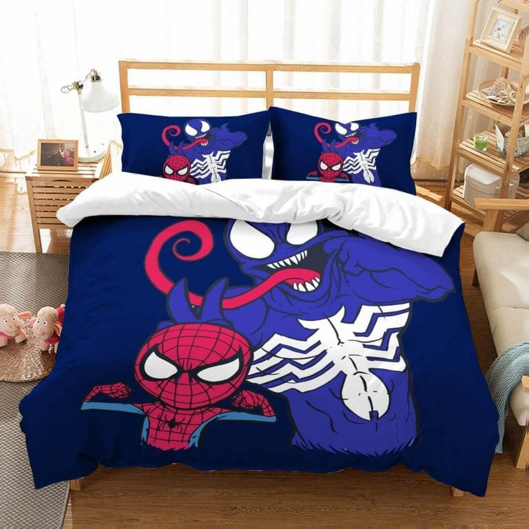 Venom Spider Man Duvet Cover Set - Bedding Set