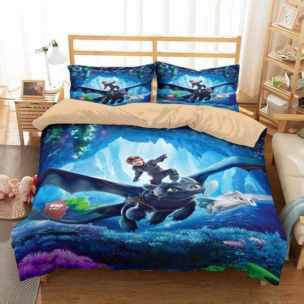 How To Train Your Dragon room Duvet Cover Set - Bedding Set