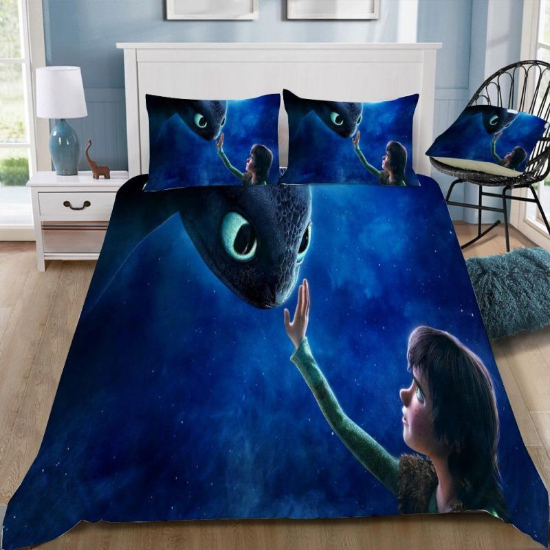 How To Train Your Dragon 3 The Hiden World 17 Duvet Cover Set - Bedding Set