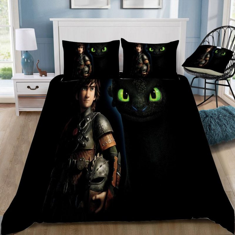 How To Train Your Dragon 3 The Hiden World 15 Duvet Cover Set - Bedding Set