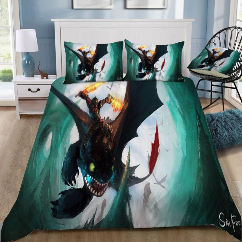 How To Train Your Dragon 82 Duvet Cover Set - Bedding Set