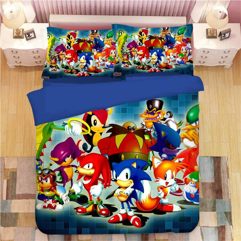 Sonic The Hedgehog Game 4 Duvet Cover Set - Bedding Set