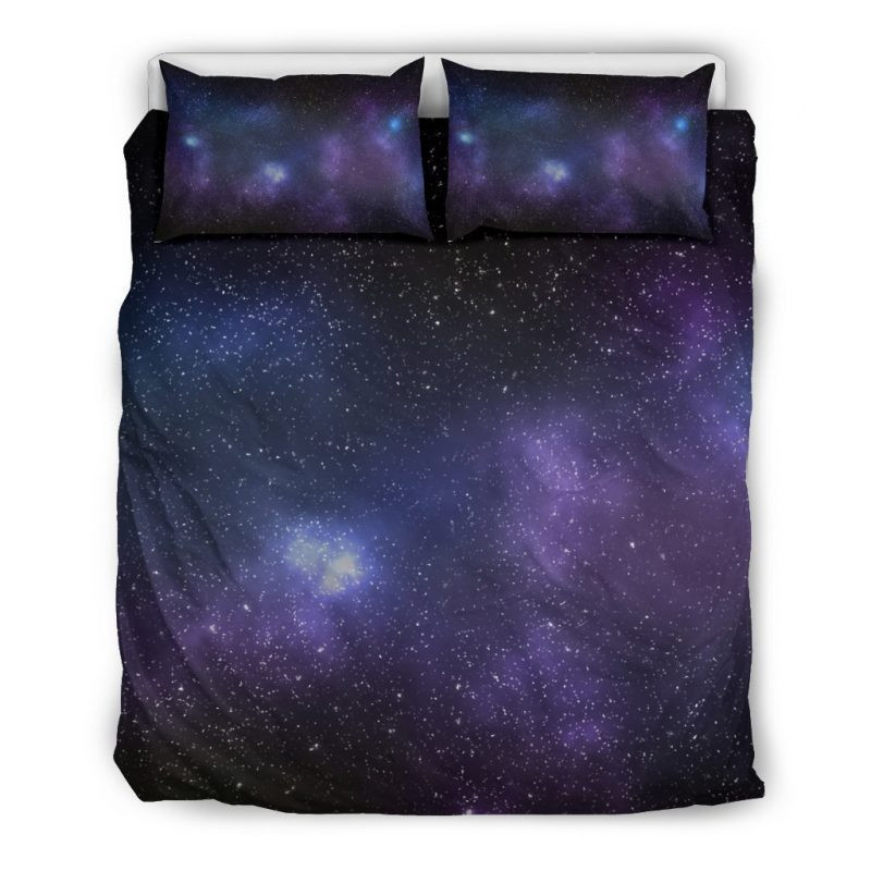 Nebula Universe Galaxy Deep Space Duvet Cover Set - Bedding Set