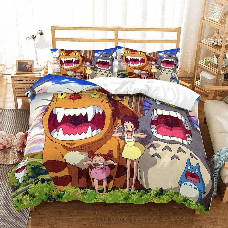 Totoro 19 Duvet Cover Set - Bedding Set