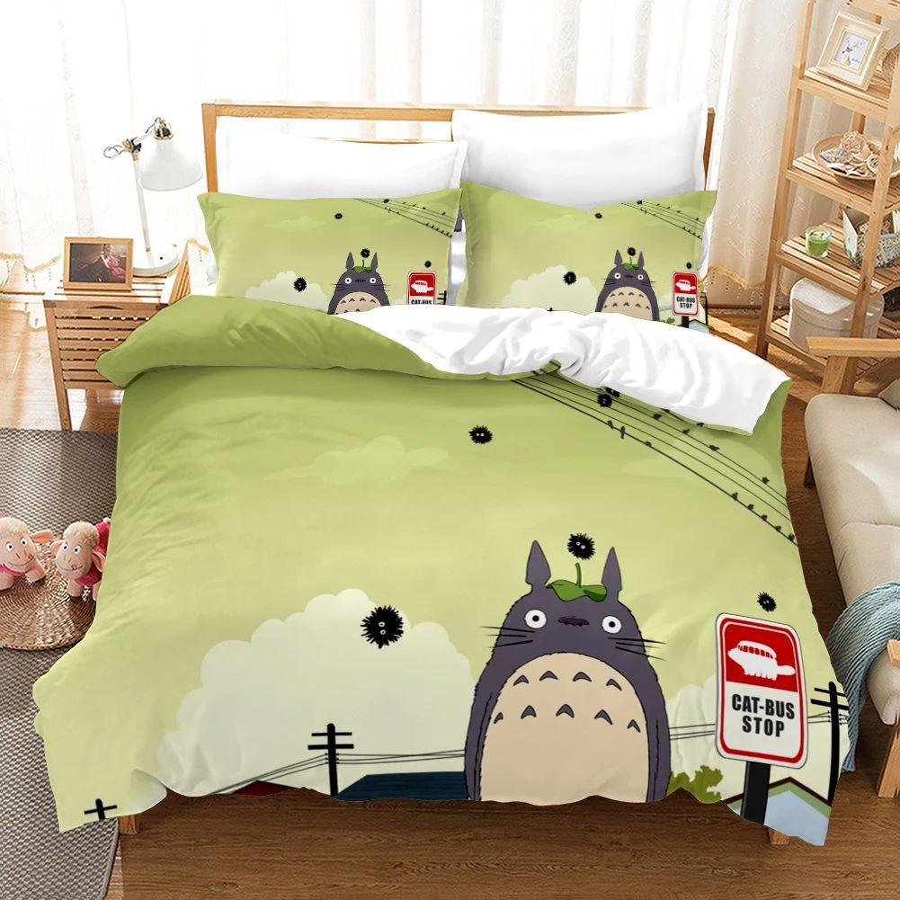 Tonari No Totoro 01 Duvet Cover Set - Bedding Set