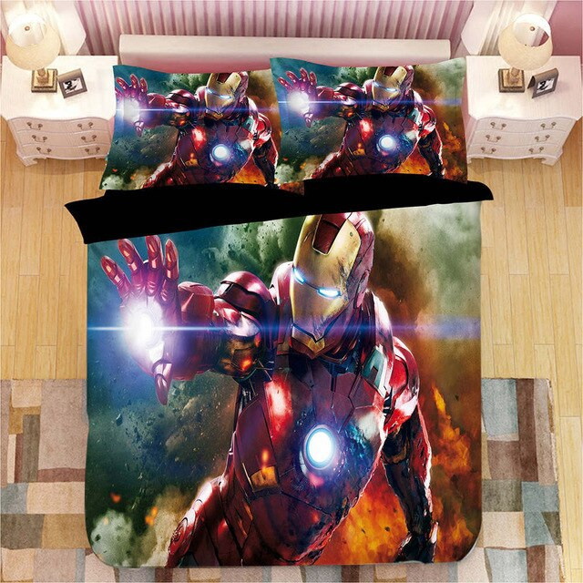 Avengers Iron Man 13 Duvet Cover Set - Bedding Set