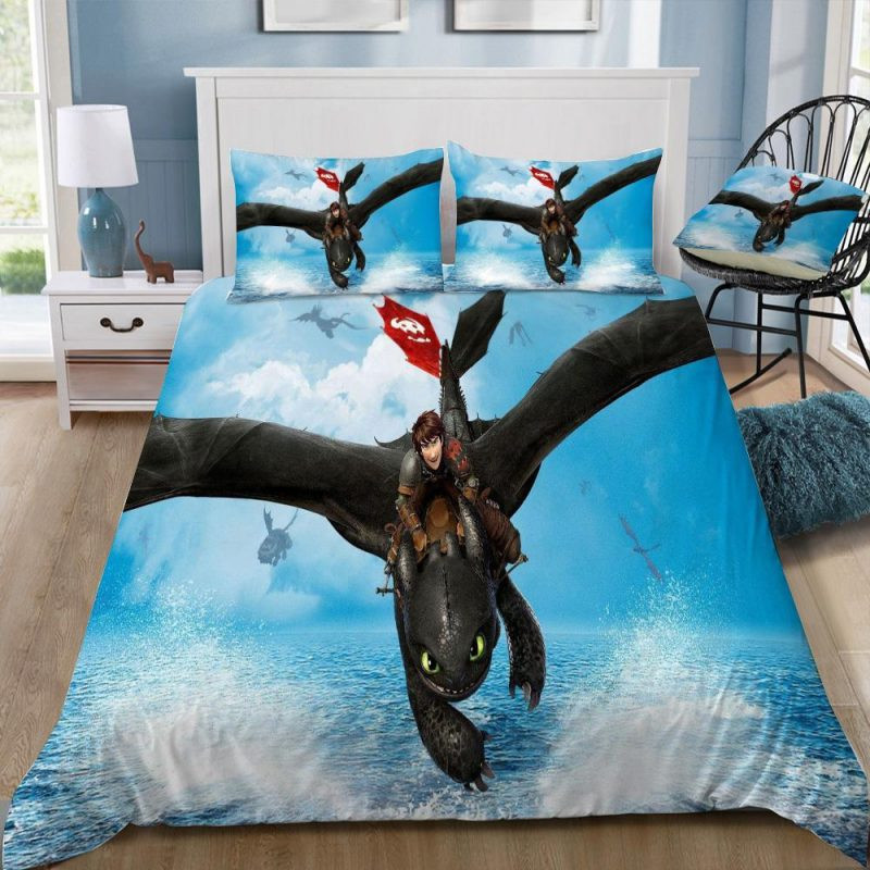 How To Train Your Dragon 3 The Hiden World 13 Duvet Cover Set - Bedding Set