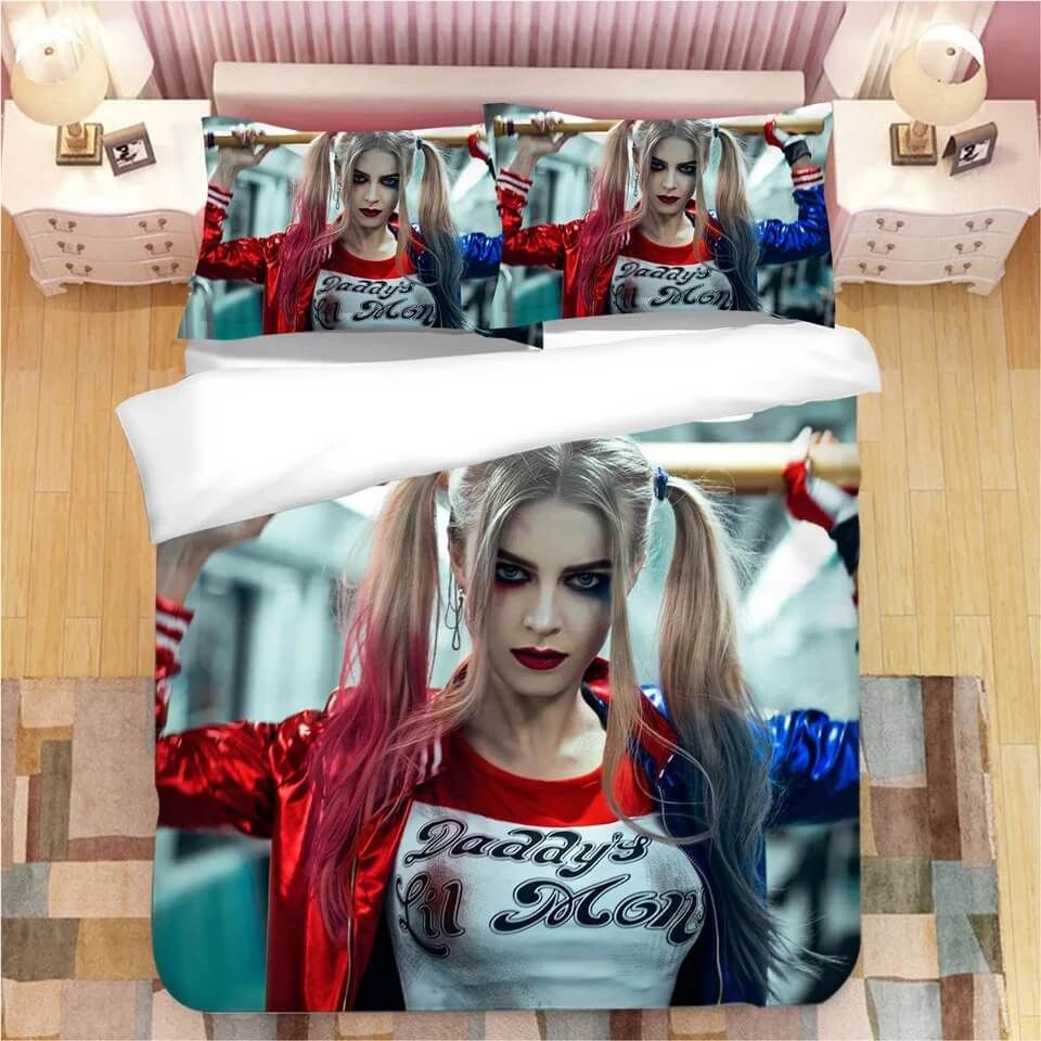 DC Harley Quinn 3 Duvet Cover Set - Bedding Set