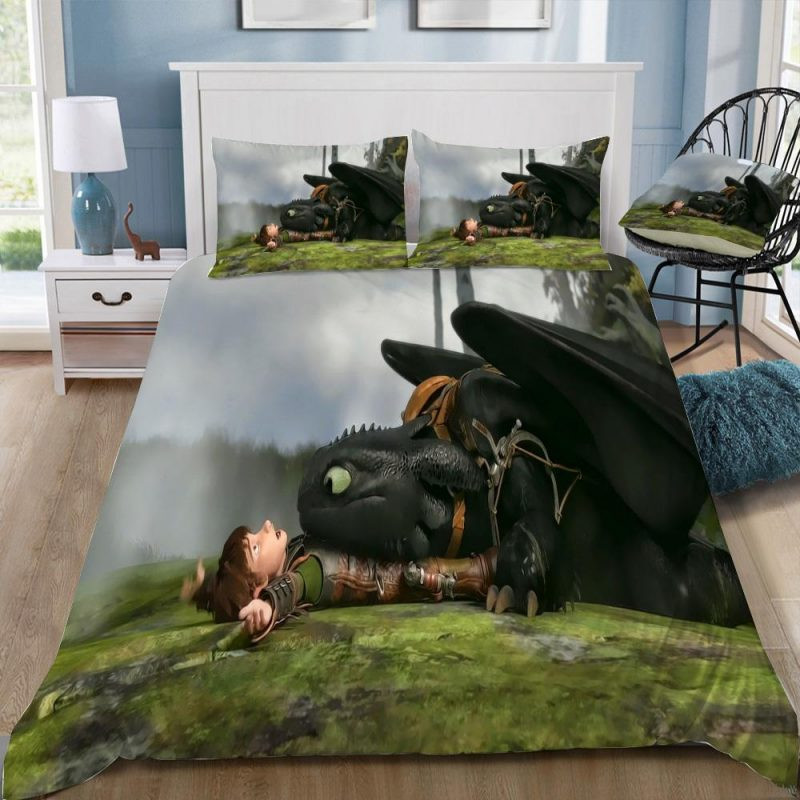 How to Train Your Dragon 09 Duvet Cover Set - Bedding Set